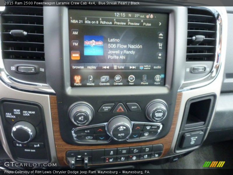 Controls of 2015 2500 Powerwagon Laramie Crew Cab 4x4