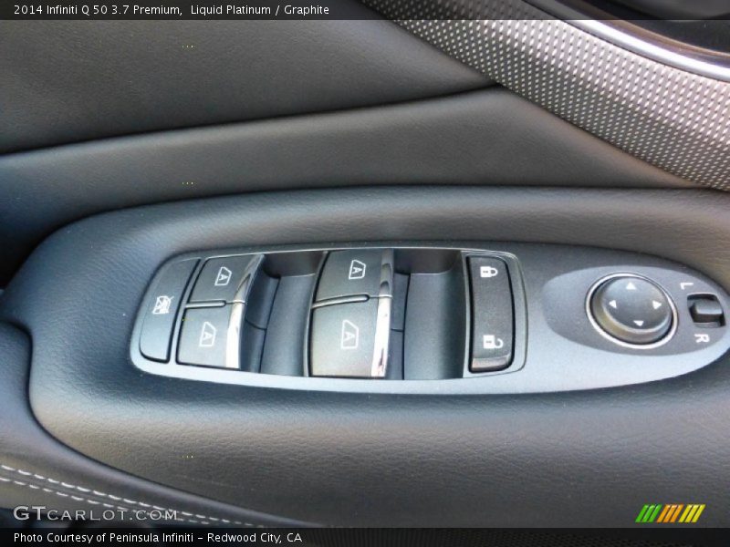 Liquid Platinum / Graphite 2014 Infiniti Q 50 3.7 Premium