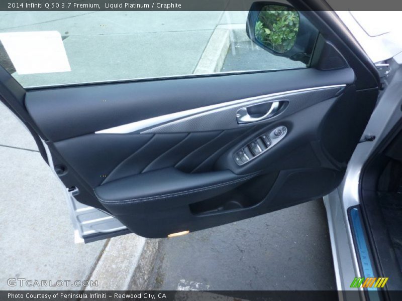 Liquid Platinum / Graphite 2014 Infiniti Q 50 3.7 Premium