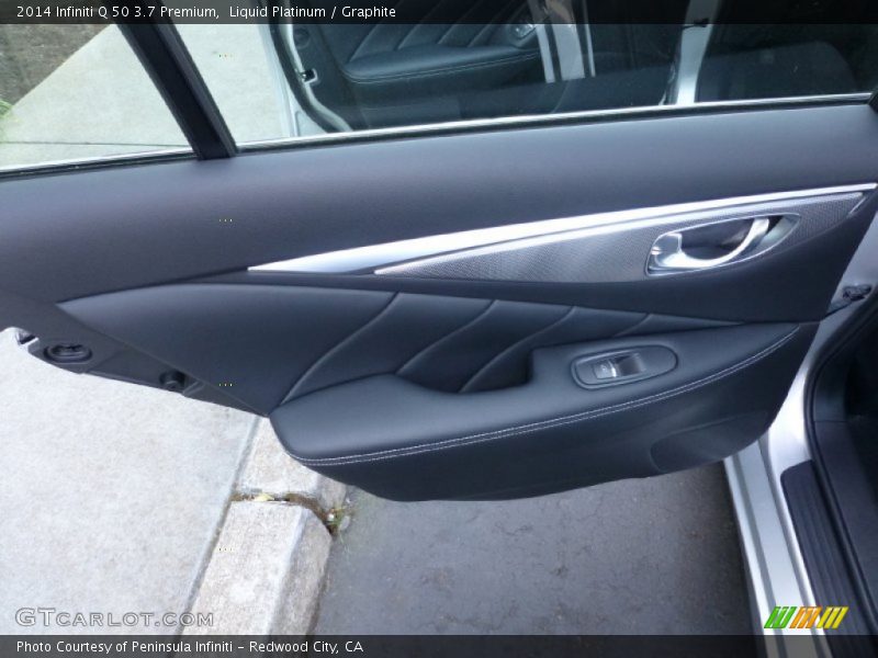 Liquid Platinum / Graphite 2014 Infiniti Q 50 3.7 Premium