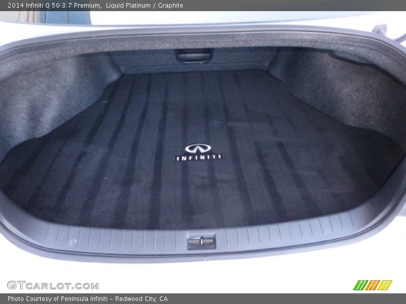 Liquid Platinum / Graphite 2014 Infiniti Q 50 3.7 Premium