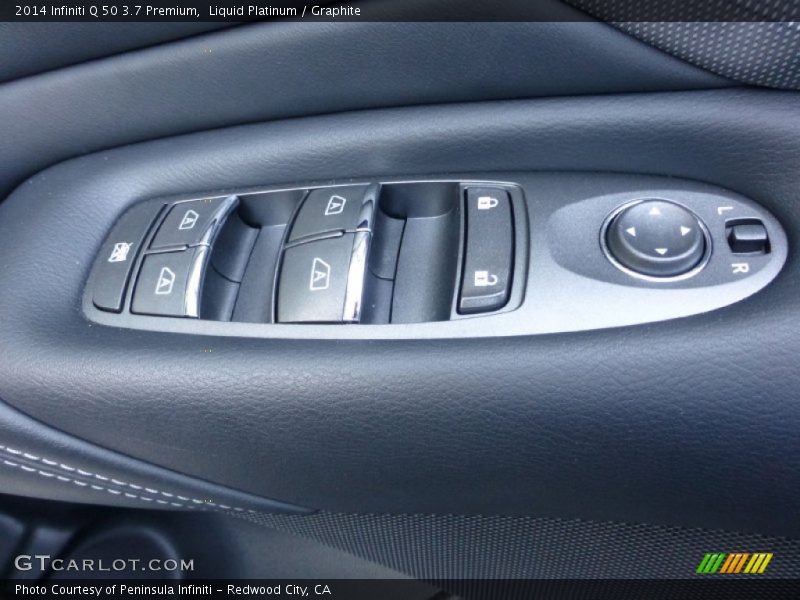 Liquid Platinum / Graphite 2014 Infiniti Q 50 3.7 Premium