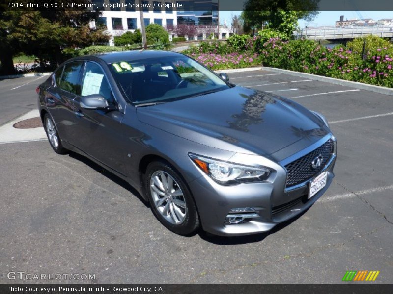 Graphite Shadow / Graphite 2014 Infiniti Q 50 3.7 Premium