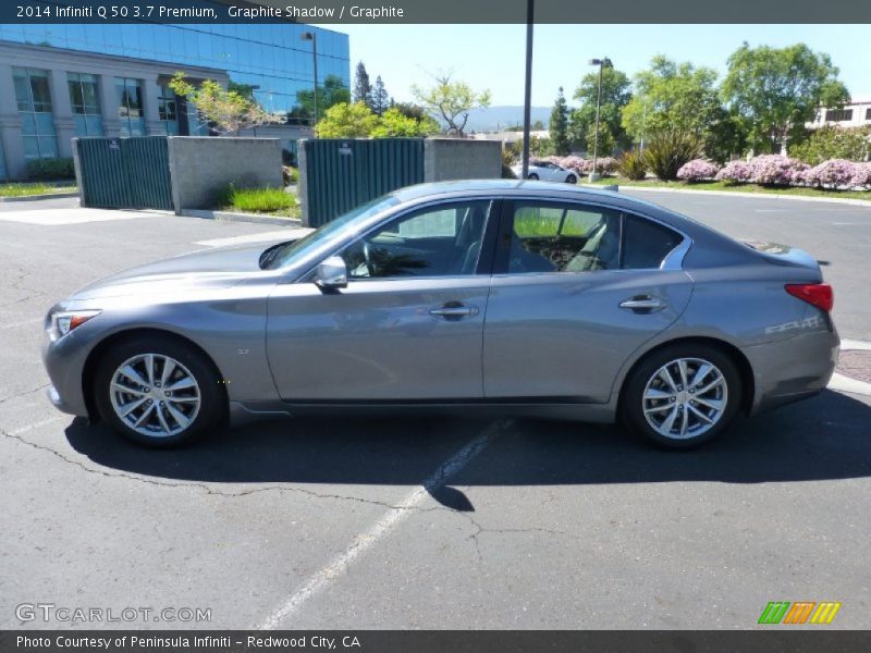 Graphite Shadow / Graphite 2014 Infiniti Q 50 3.7 Premium