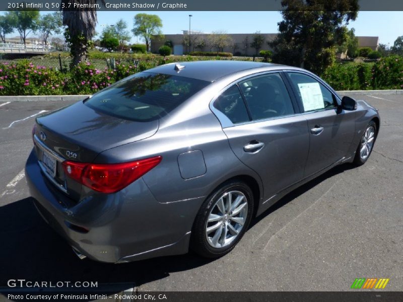 Graphite Shadow / Graphite 2014 Infiniti Q 50 3.7 Premium