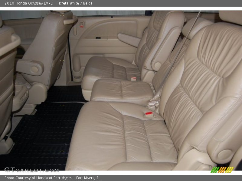 Taffeta White / Beige 2010 Honda Odyssey EX-L