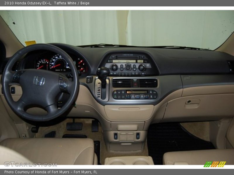 Taffeta White / Beige 2010 Honda Odyssey EX-L
