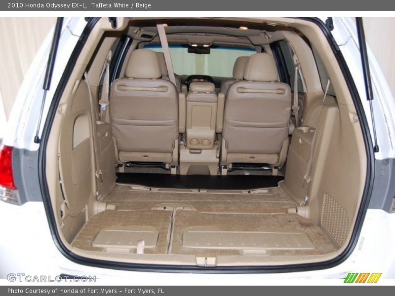 Taffeta White / Beige 2010 Honda Odyssey EX-L