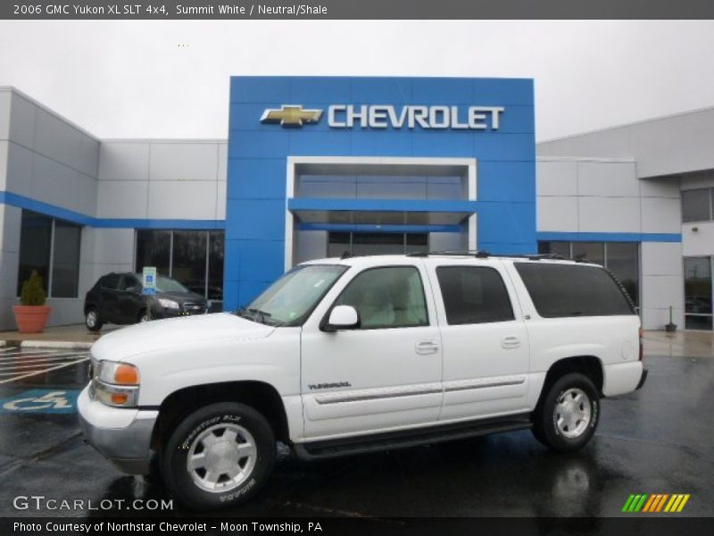 Summit White / Neutral/Shale 2006 GMC Yukon XL SLT 4x4