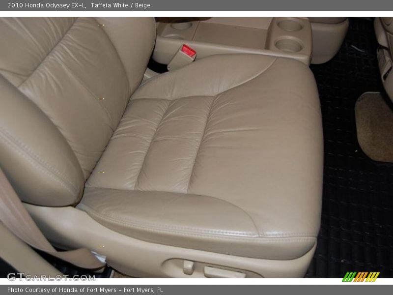 Taffeta White / Beige 2010 Honda Odyssey EX-L