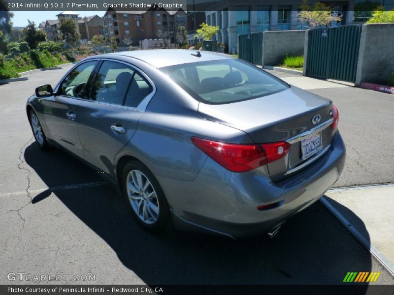 Graphite Shadow / Graphite 2014 Infiniti Q 50 3.7 Premium