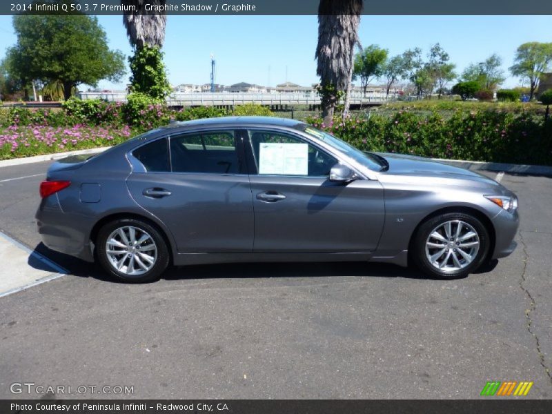 Graphite Shadow / Graphite 2014 Infiniti Q 50 3.7 Premium