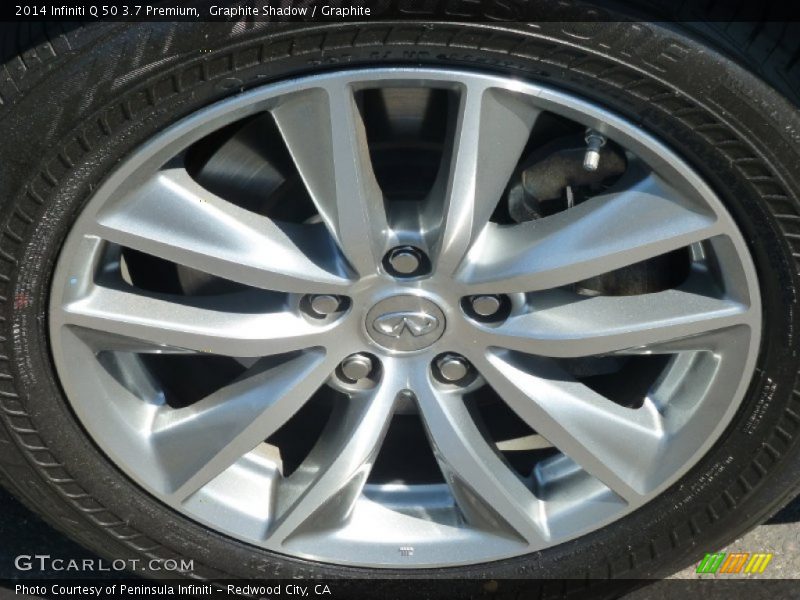 Graphite Shadow / Graphite 2014 Infiniti Q 50 3.7 Premium