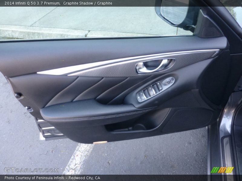 Graphite Shadow / Graphite 2014 Infiniti Q 50 3.7 Premium
