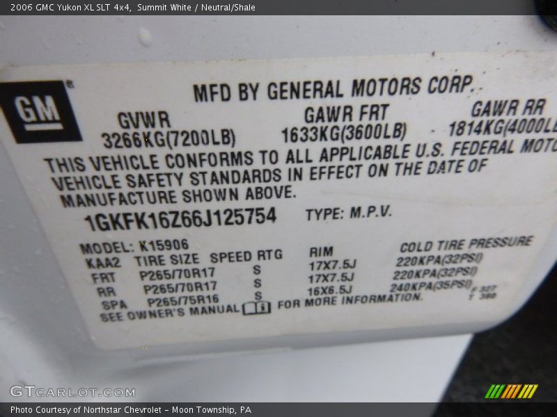 Summit White / Neutral/Shale 2006 GMC Yukon XL SLT 4x4