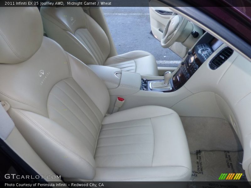 Front Seat of 2011 EX 35 Journey AWD