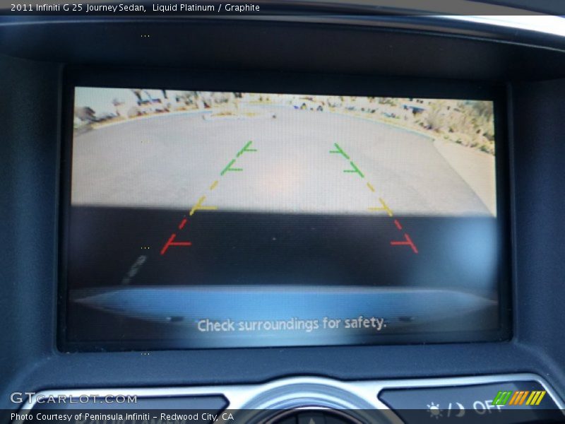 Liquid Platinum / Graphite 2011 Infiniti G 25 Journey Sedan
