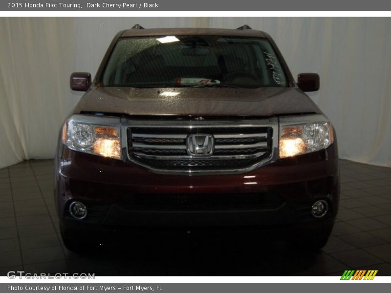 Dark Cherry Pearl / Black 2015 Honda Pilot Touring
