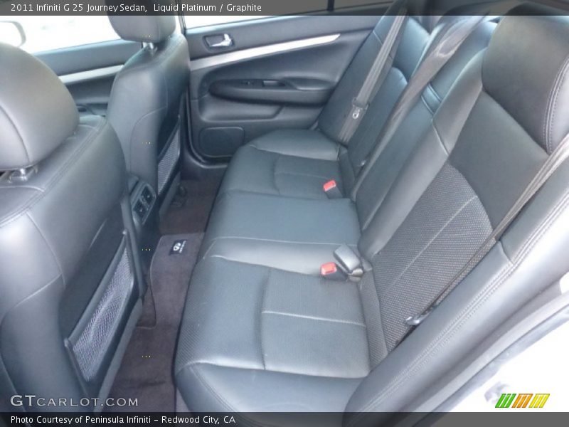 Liquid Platinum / Graphite 2011 Infiniti G 25 Journey Sedan