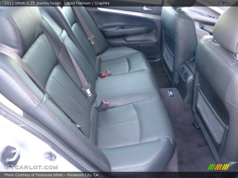 Liquid Platinum / Graphite 2011 Infiniti G 25 Journey Sedan