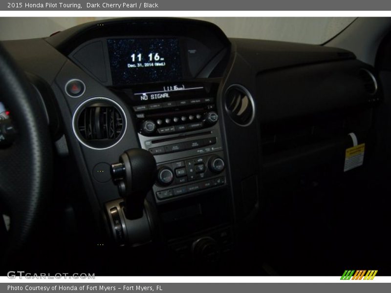 Dark Cherry Pearl / Black 2015 Honda Pilot Touring