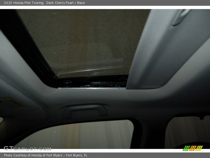 Dark Cherry Pearl / Black 2015 Honda Pilot Touring