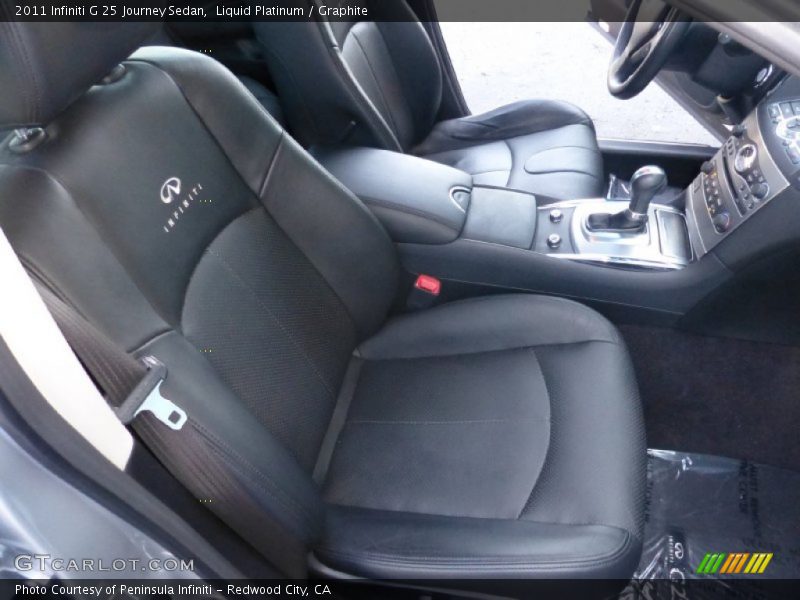 Liquid Platinum / Graphite 2011 Infiniti G 25 Journey Sedan