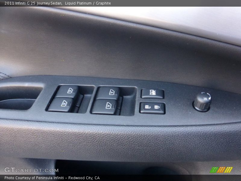 Liquid Platinum / Graphite 2011 Infiniti G 25 Journey Sedan