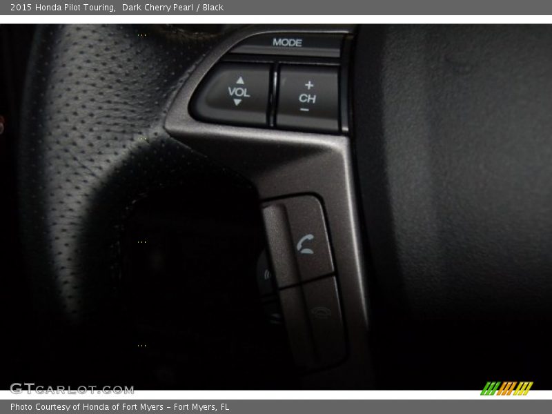 Dark Cherry Pearl / Black 2015 Honda Pilot Touring