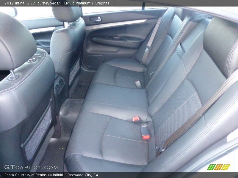 Liquid Platinum / Graphite 2012 Infiniti G 37 Journey Sedan
