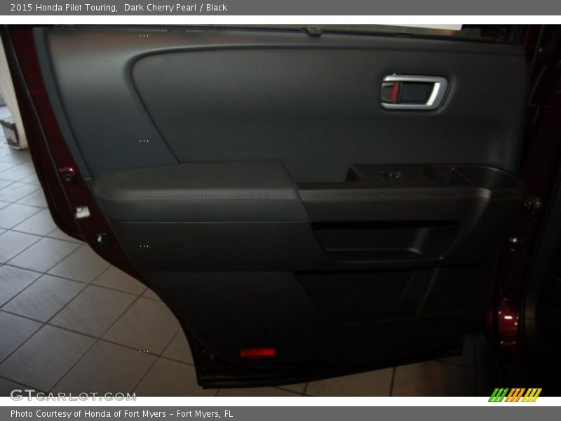 Dark Cherry Pearl / Black 2015 Honda Pilot Touring