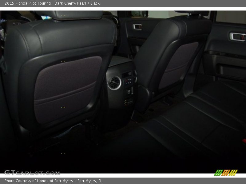 Dark Cherry Pearl / Black 2015 Honda Pilot Touring