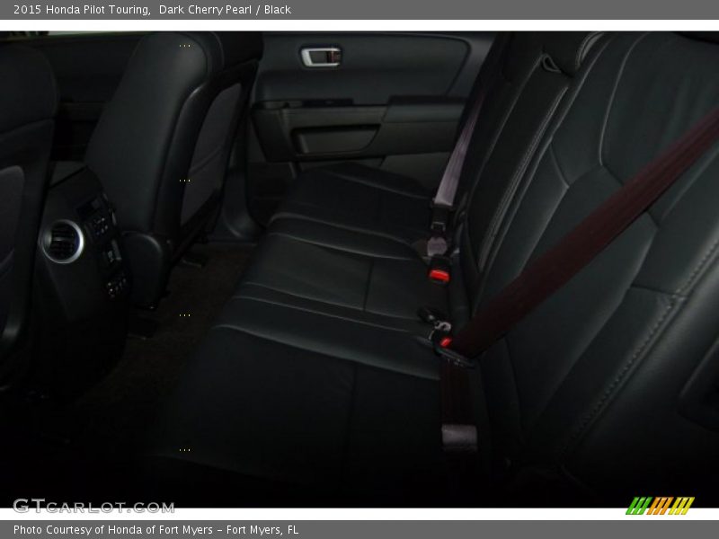 Dark Cherry Pearl / Black 2015 Honda Pilot Touring