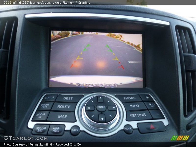 Liquid Platinum / Graphite 2012 Infiniti G 37 Journey Sedan