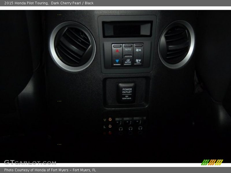 Dark Cherry Pearl / Black 2015 Honda Pilot Touring