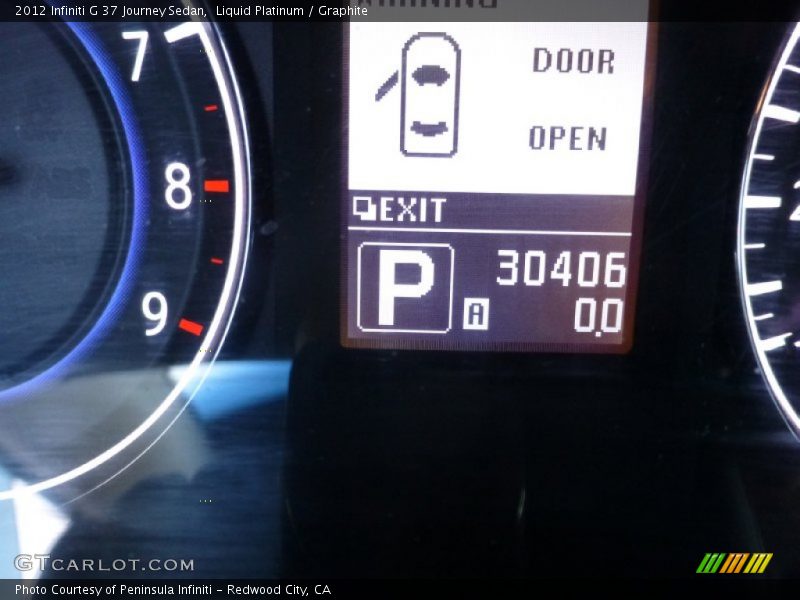 Liquid Platinum / Graphite 2012 Infiniti G 37 Journey Sedan