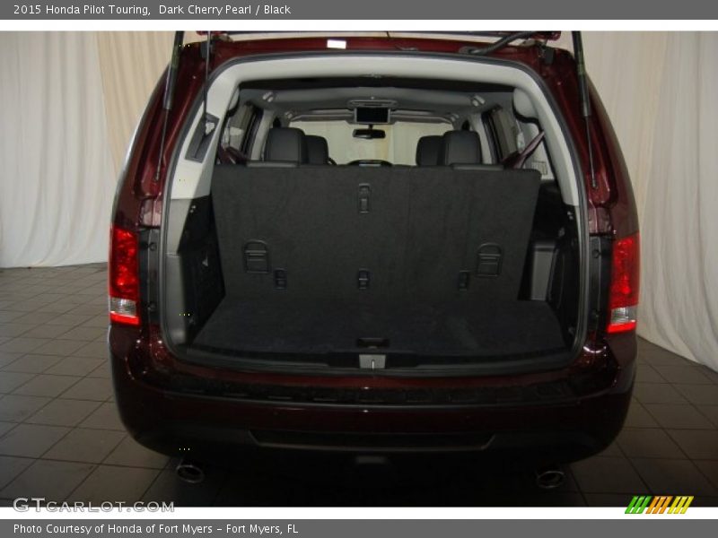 Dark Cherry Pearl / Black 2015 Honda Pilot Touring