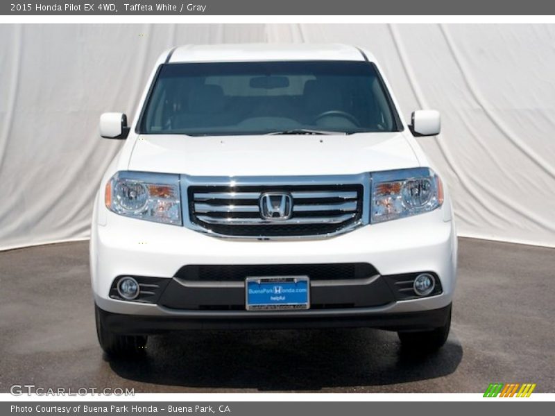 Taffeta White / Gray 2015 Honda Pilot EX 4WD