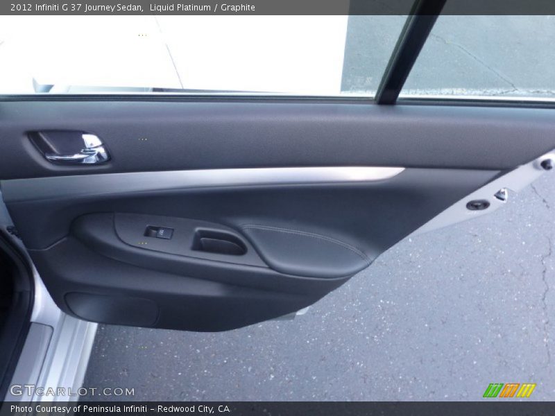 Liquid Platinum / Graphite 2012 Infiniti G 37 Journey Sedan
