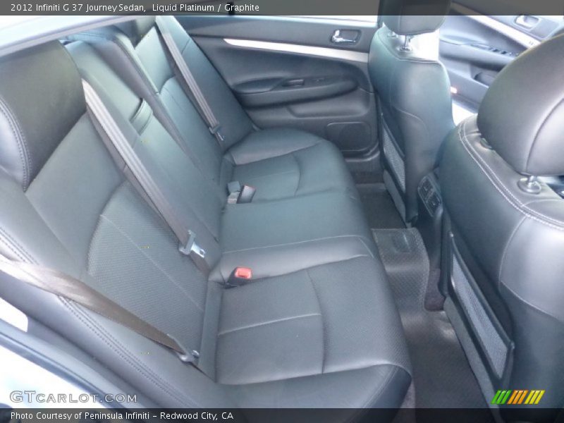 Liquid Platinum / Graphite 2012 Infiniti G 37 Journey Sedan