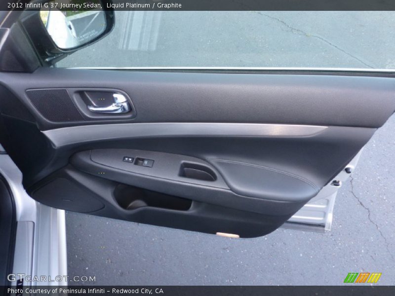 Liquid Platinum / Graphite 2012 Infiniti G 37 Journey Sedan