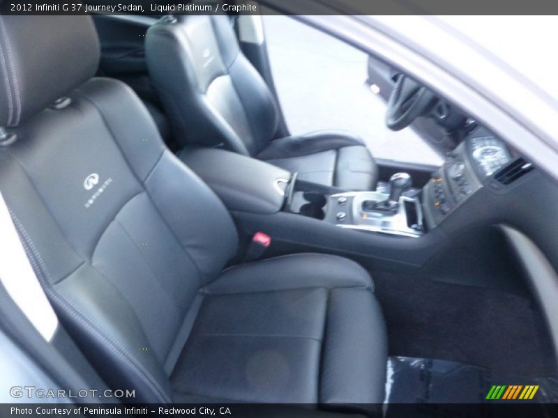 Liquid Platinum / Graphite 2012 Infiniti G 37 Journey Sedan