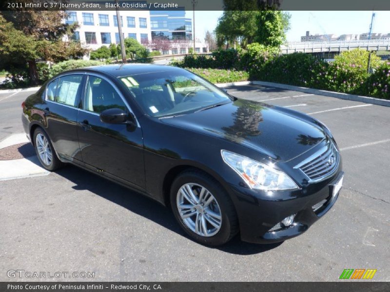 Black Obsidian / Graphite 2011 Infiniti G 37 Journey Sedan
