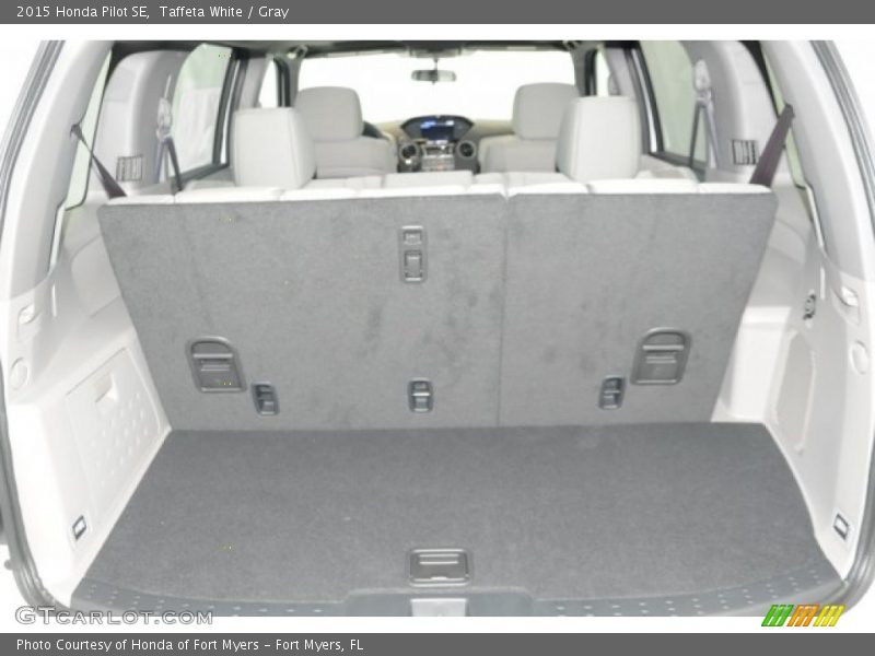 Taffeta White / Gray 2015 Honda Pilot SE