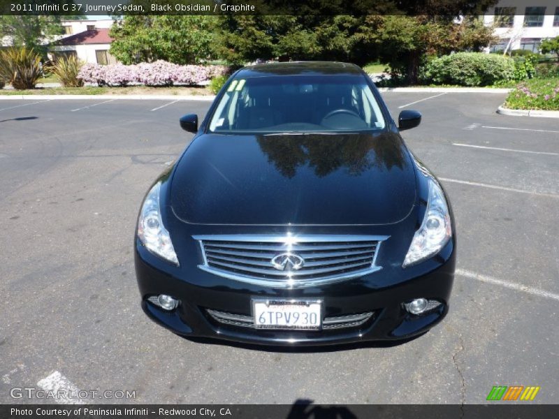 Black Obsidian / Graphite 2011 Infiniti G 37 Journey Sedan