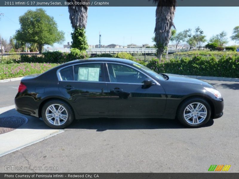 Black Obsidian / Graphite 2011 Infiniti G 37 Journey Sedan