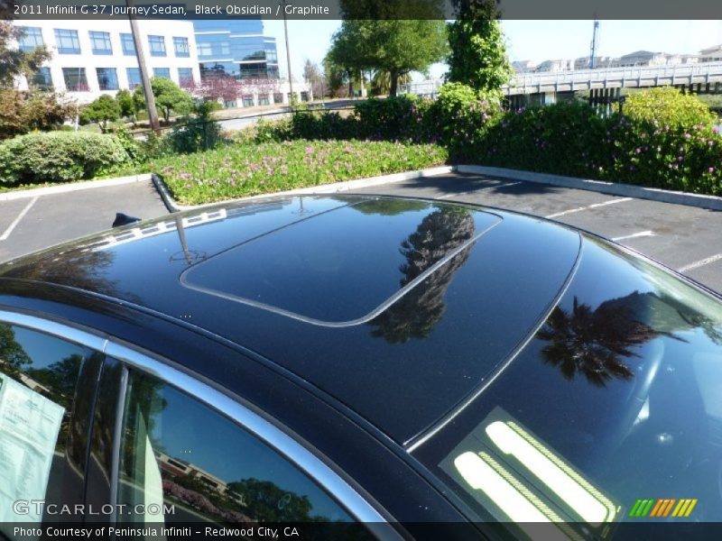 Black Obsidian / Graphite 2011 Infiniti G 37 Journey Sedan