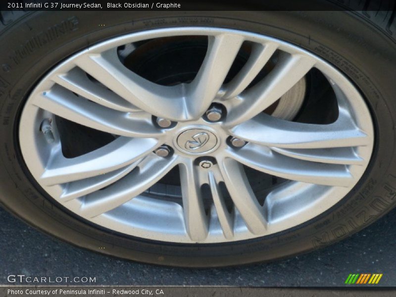 Black Obsidian / Graphite 2011 Infiniti G 37 Journey Sedan