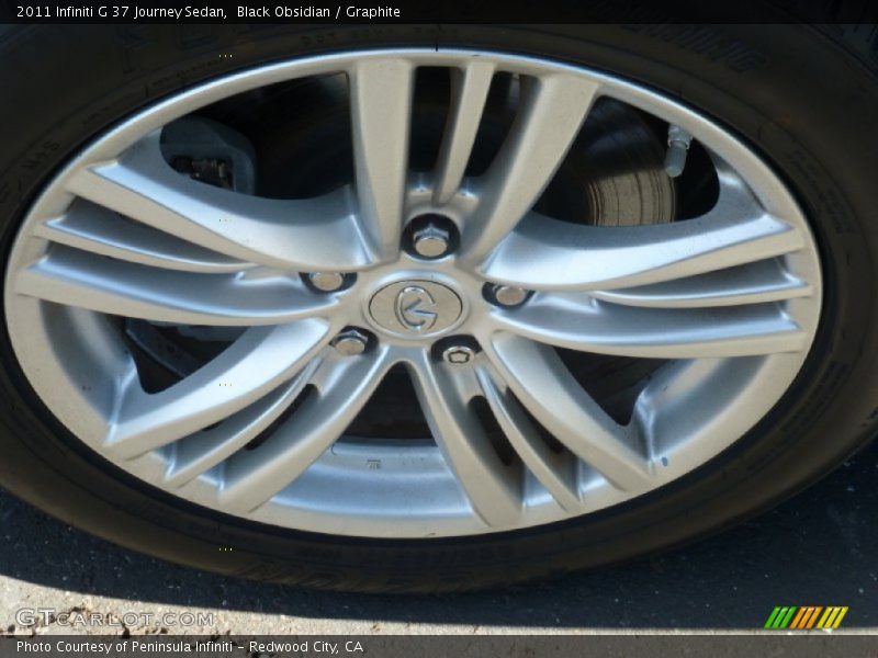 Black Obsidian / Graphite 2011 Infiniti G 37 Journey Sedan