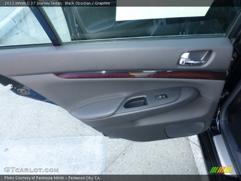 Black Obsidian / Graphite 2011 Infiniti G 37 Journey Sedan